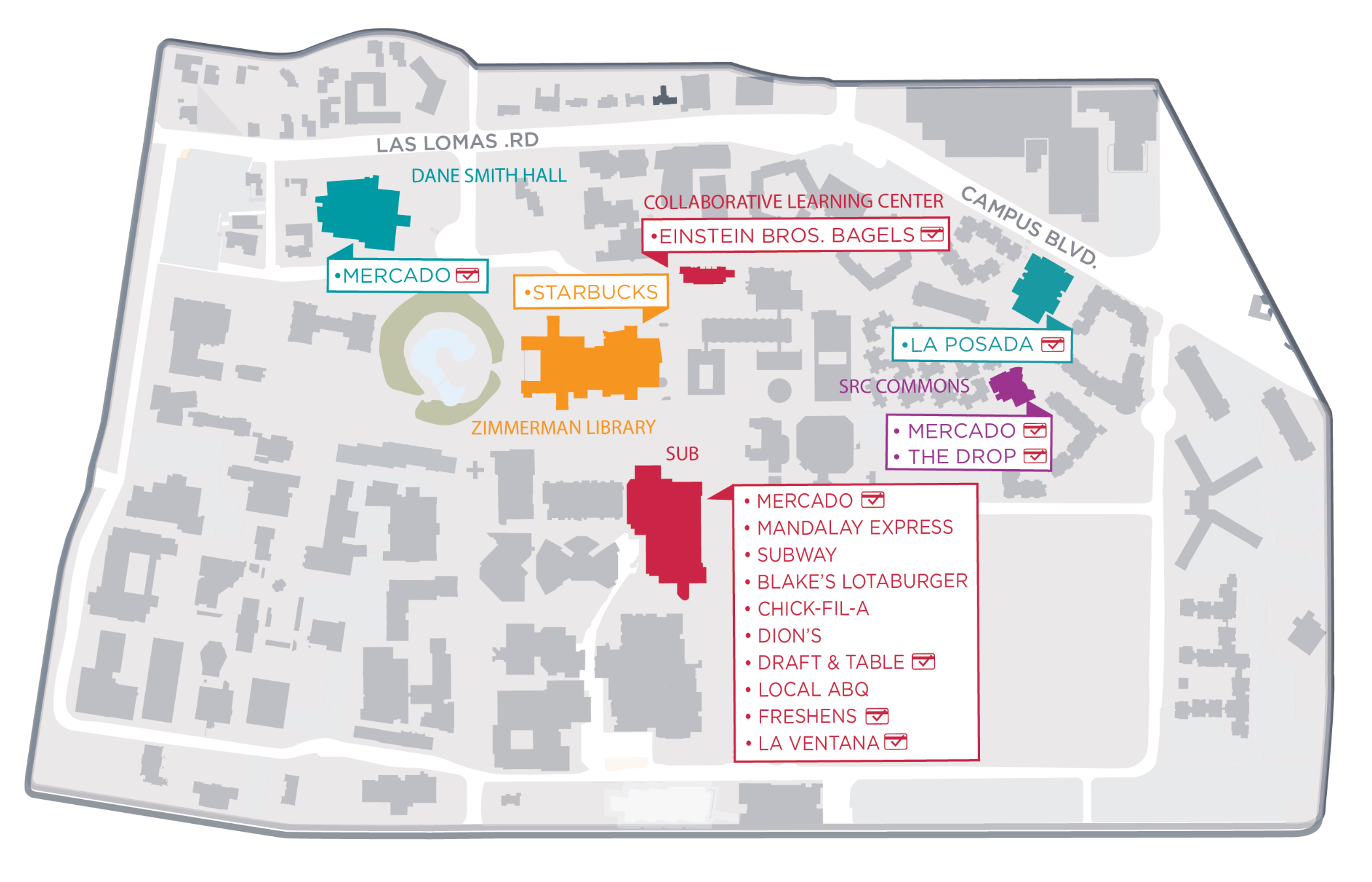 Fall25 Dining Map